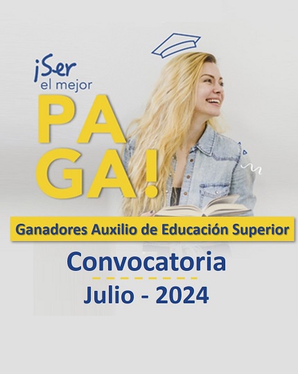 Ganadores Auxilio Educación Superior